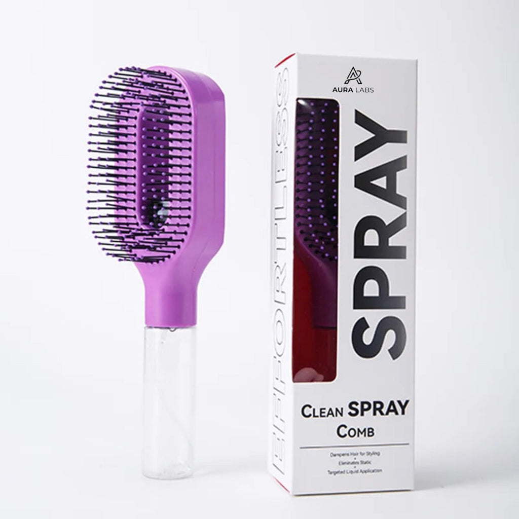 Aura Labs™ Nano-Mist Detangling Hairbrush