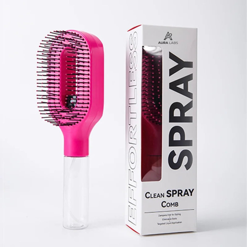 Aura Labs™ Nano-Mist Detangling Hairbrush