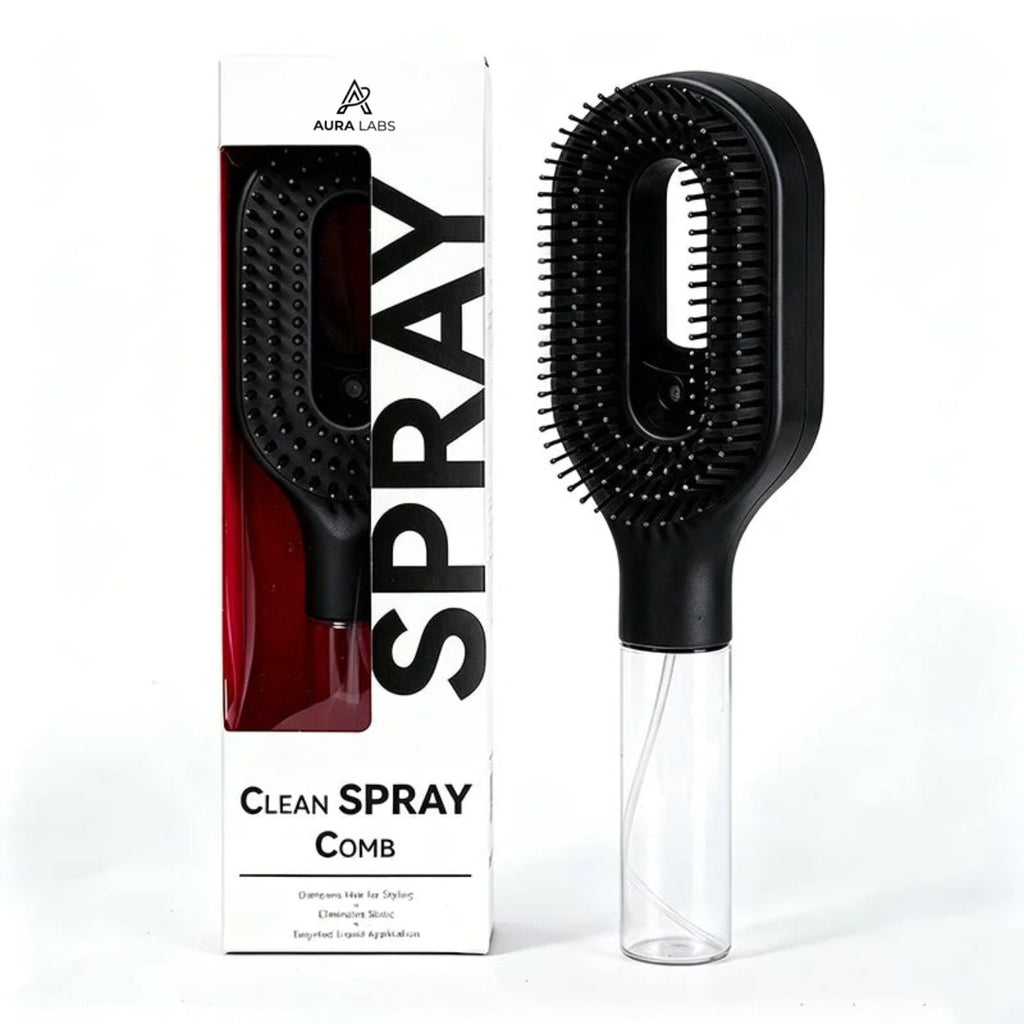 Aura Labs™ Nano-Mist Detangling Hairbrush