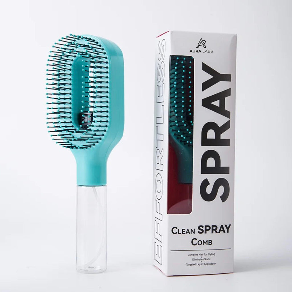 Aura Labs™ Nano-Mist Detangling Hairbrush